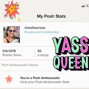 ✨✨I’m a Posh Ambassador!!! ✨✨